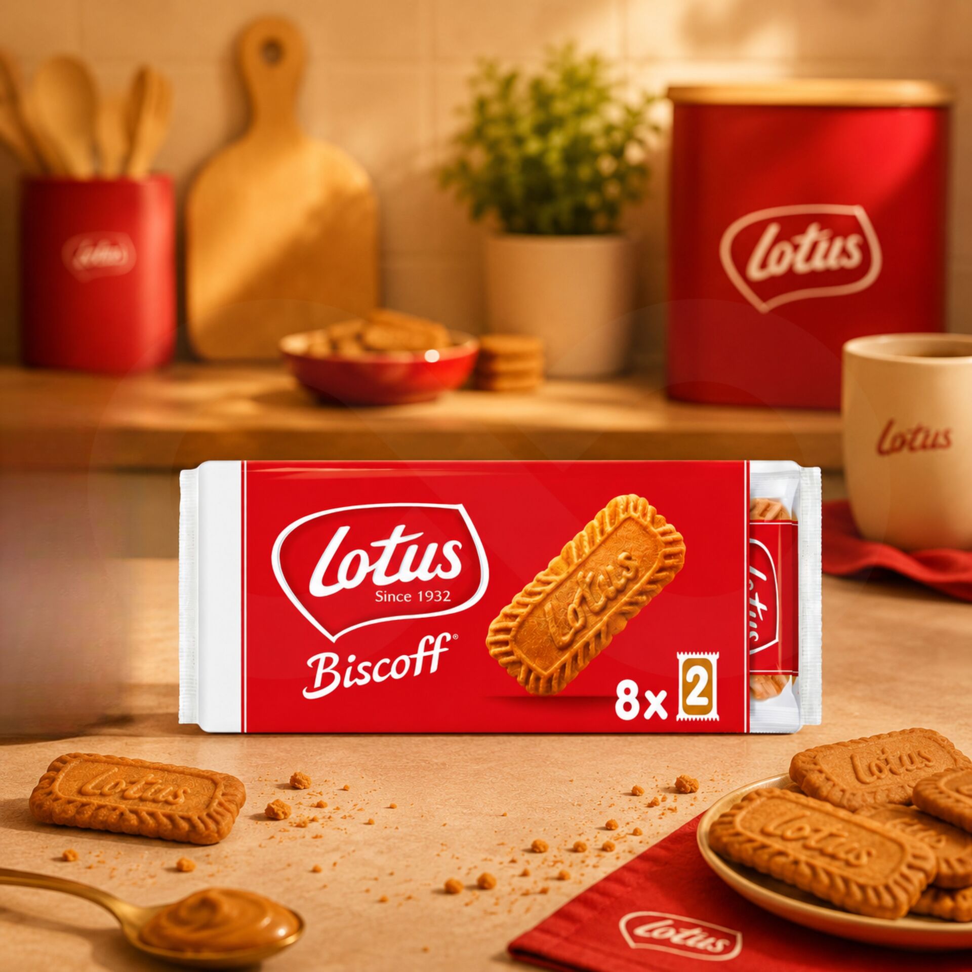 LOTUS BISCOFF® Biscuit 8x2 u.