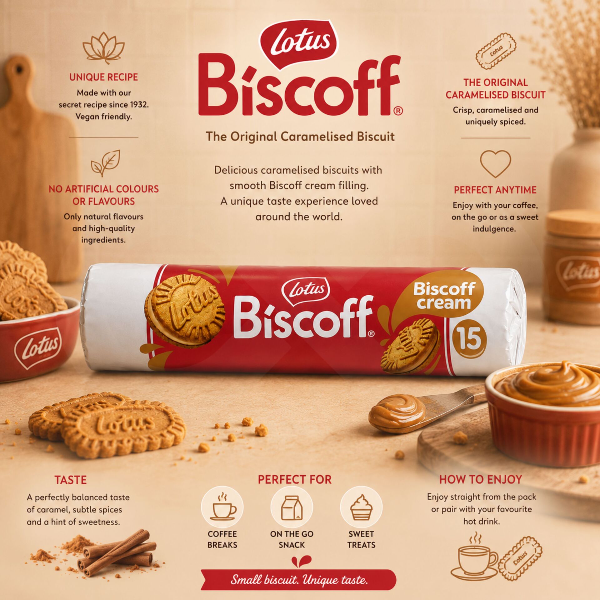 LOTUS BISCOFF® Biscoff Cream 150gr