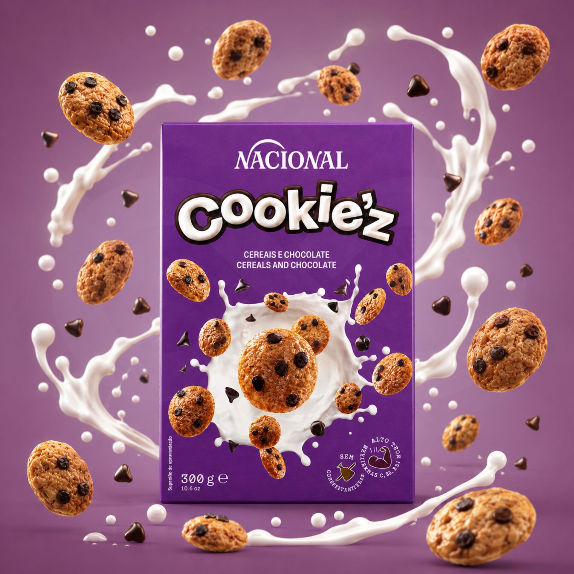 NACIONAL® Cereals Cookiez 300gr