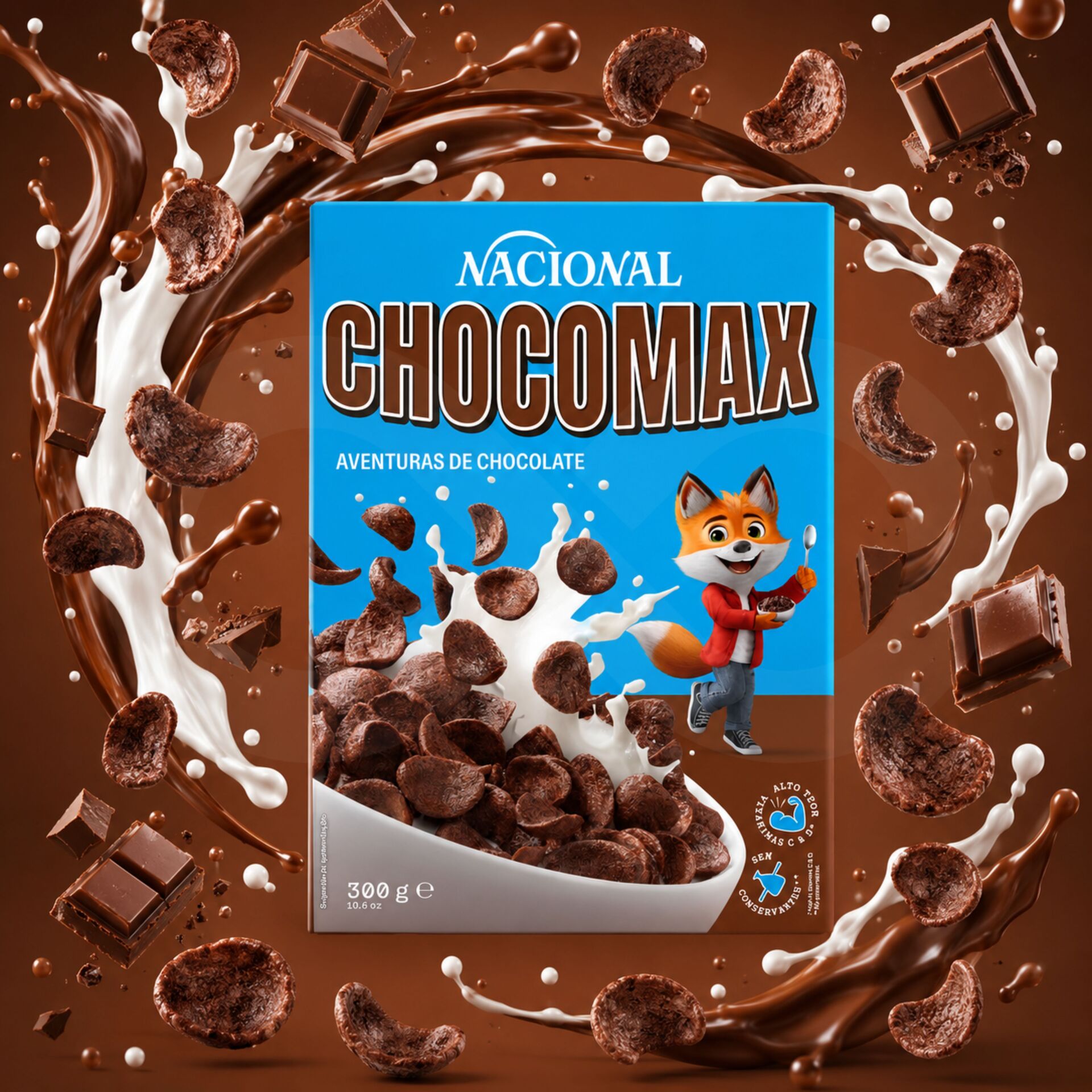 NACIONAL® Cereales Chocomax 300gr