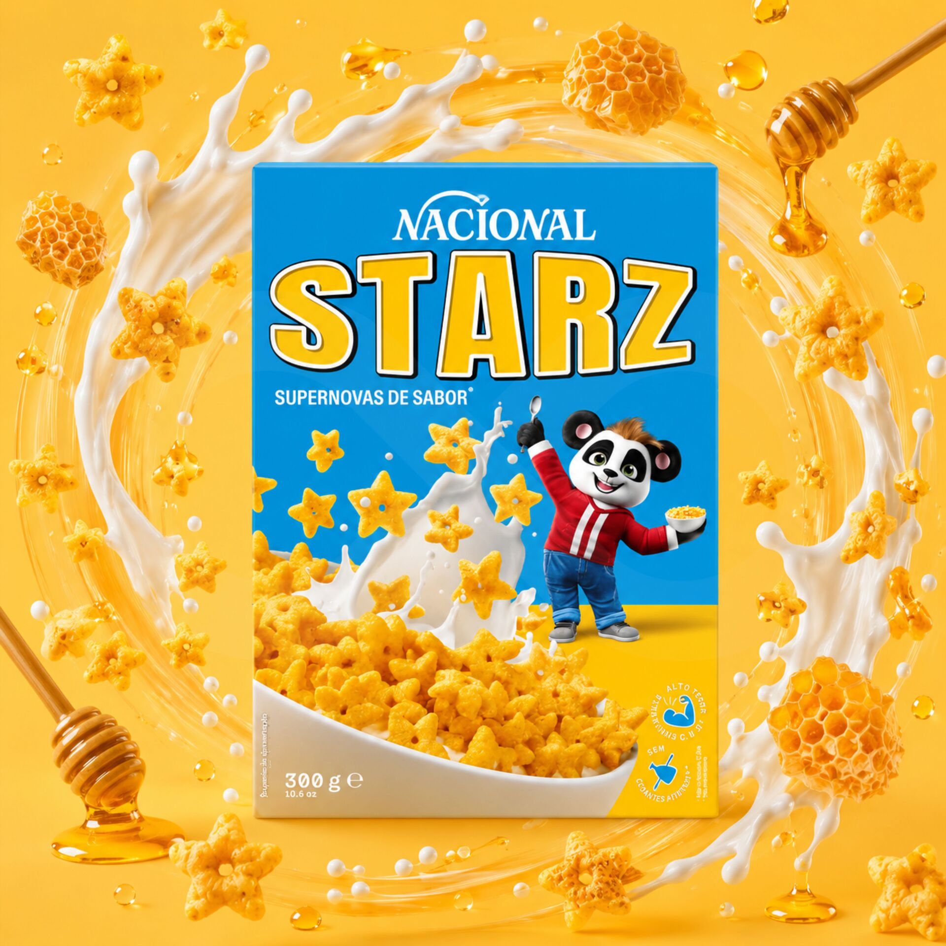 NACIONAL® Cereals Starz 300gr
