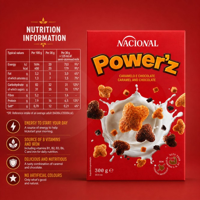 NACIONAL� Cereali Powerz 300gr