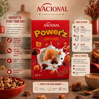 NACIONAL� Cereali Powerz 300gr