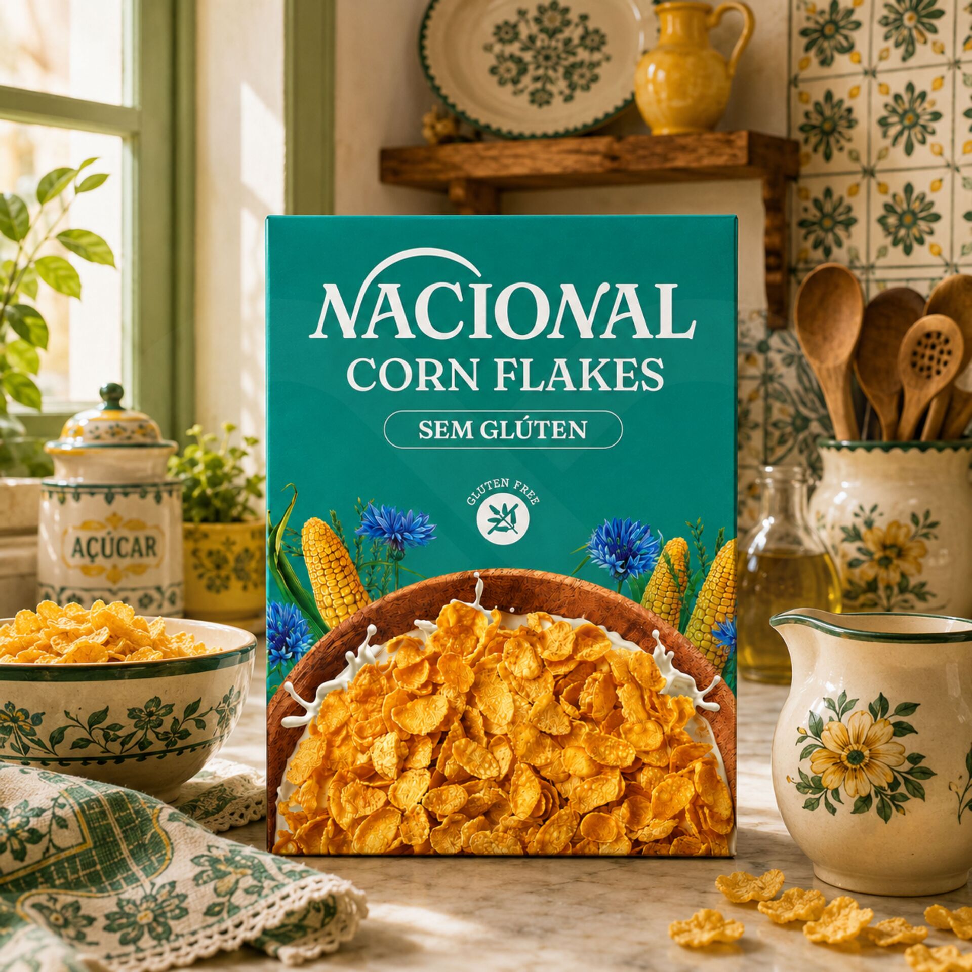 NACIONAL® Corn Flakes Gluten Free 375g