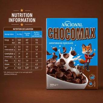 NACIONAL® Cereales Chocomax 300gr