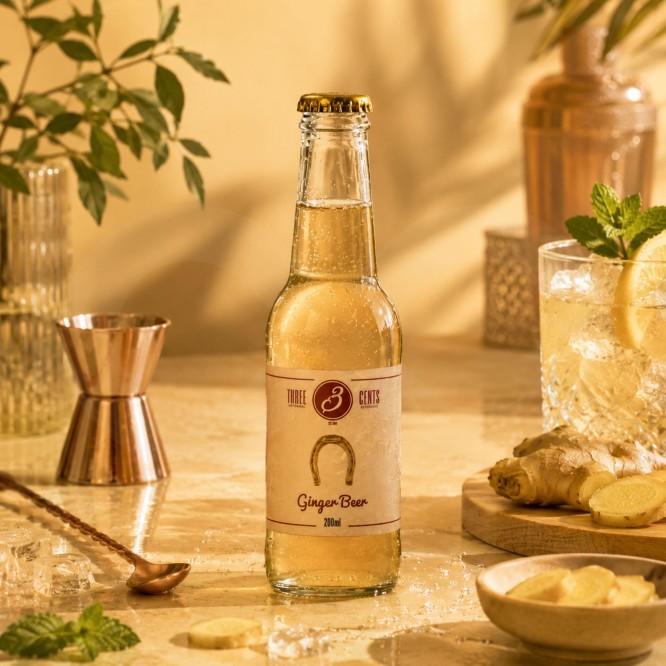 THREE CENTSŪ Ginger Beer 200ml