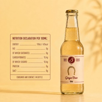 THREE CENTSŪ Ginger Beer 200ml