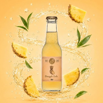 THREE CENTS� Pineapple Soda 200ml