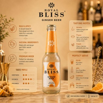 ROYAL BLISS� Ginger Ale 200ml