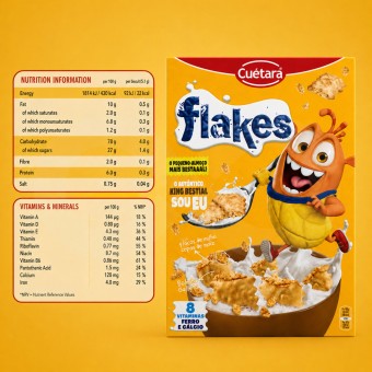 CU�TARA FLAKES� Biscuits with Corn Flakes 500gr