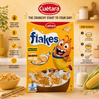CU�TARA FLAKES� Biscuits with Corn Flakes 500gr