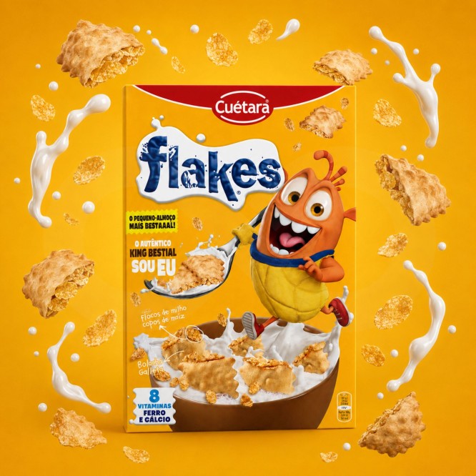 CU�TARA FLAKES� Biscuits with Corn Flakes 500gr