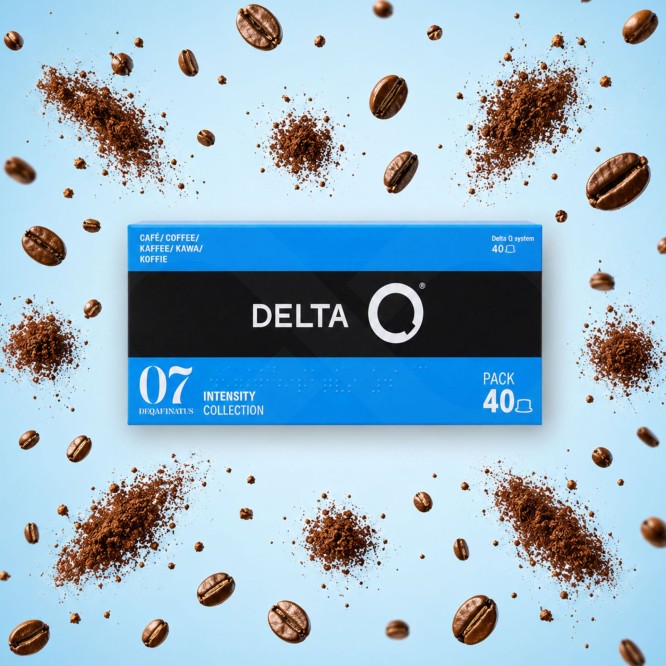 DELTA Q® Capsule Delta Q Deqafeinatus XL 40 pz.