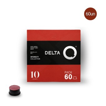 DELTA Q® Cápsulas Delta Q Qalidus XXL 60 un. DELTA Q® Cápsulas Delta Q Qalidus XXL 60 un.