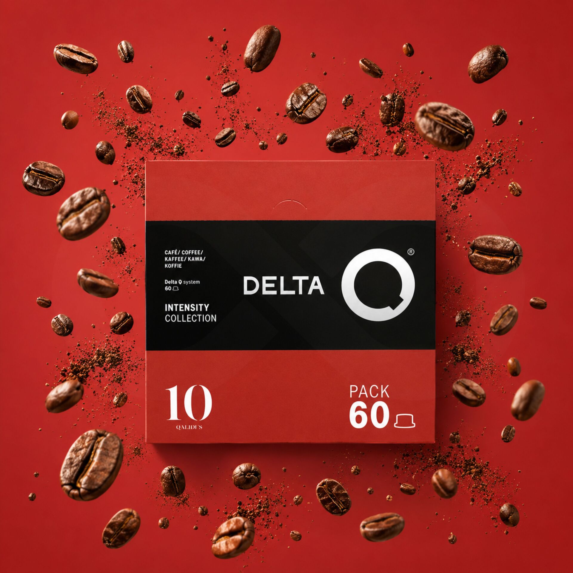 DELTA Q® Cápsulas Delta Q Qalidus XXL 60 un.