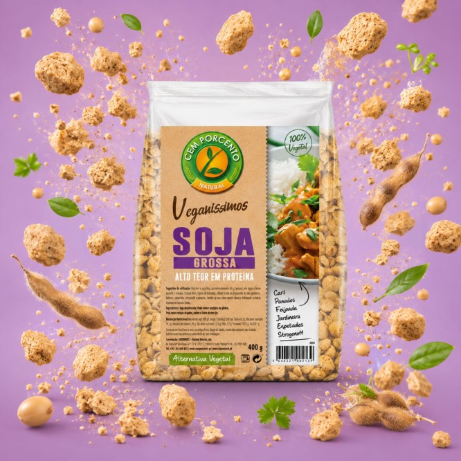 CEM POR CENTO� Veganissimos Gruby Granulat Sojowy 400gr