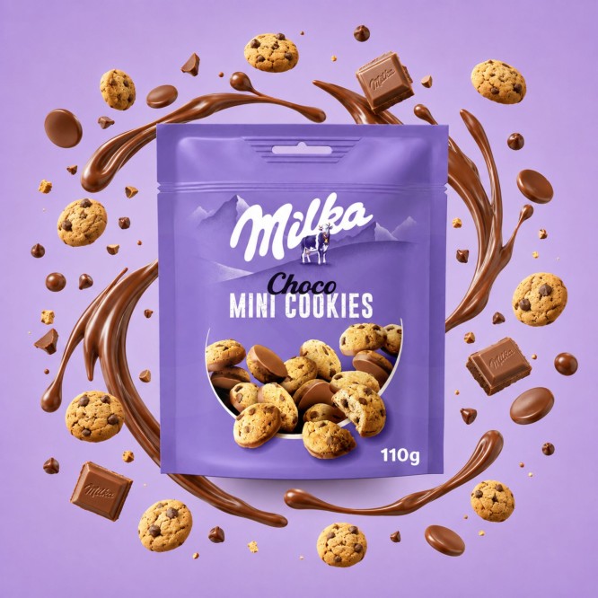 MILKA� Mini Choco Cookies 110gr