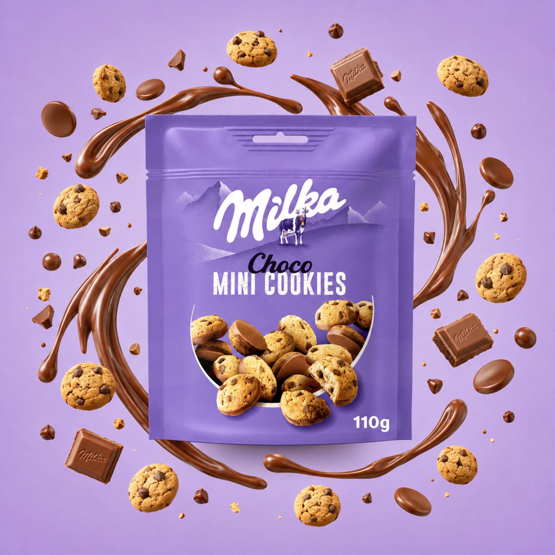 MILKA® Mini Choco Cookies 110gr