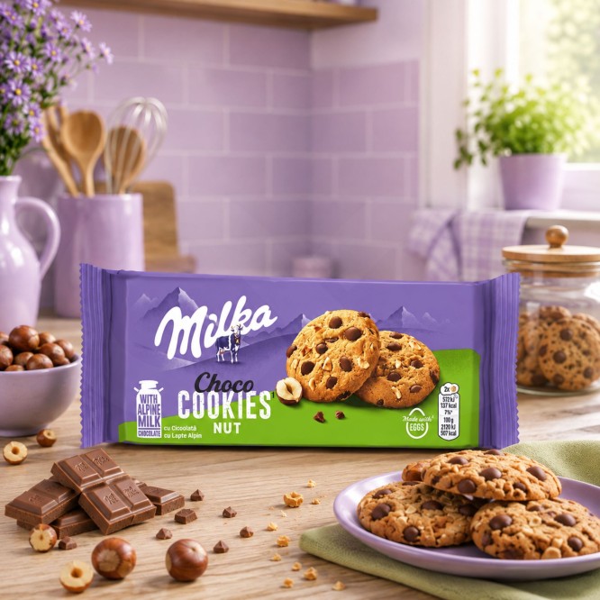 MILKA® Choco Cookies Nut 135gr