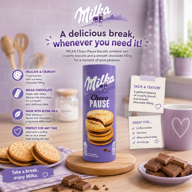 MILKA® Choco Pause 260gr