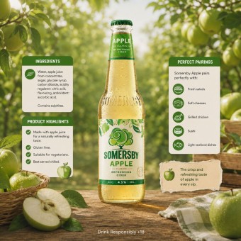 SOMERSBY® Sidra de Maçã 330ml