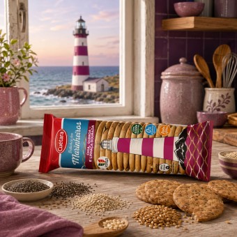 CUÉTARA® Marinheiras Chia, Quinoa and Golden Flaxseed 150gr