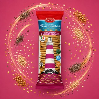 CUÉTARA® Marinheiras Chia, Quinoa and Golden Flaxseed 150gr