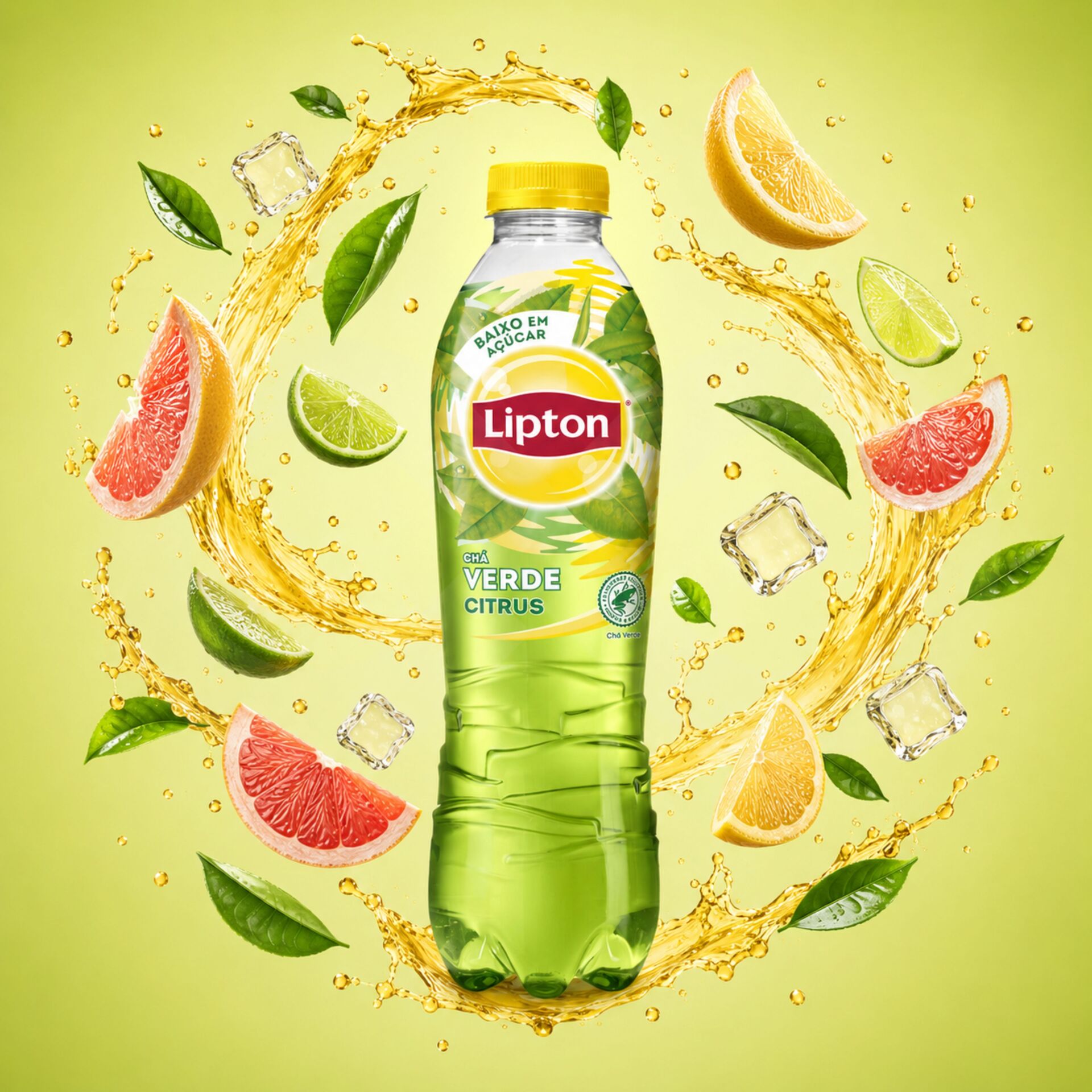 LIPTON® Chá Verde Citrus 1L