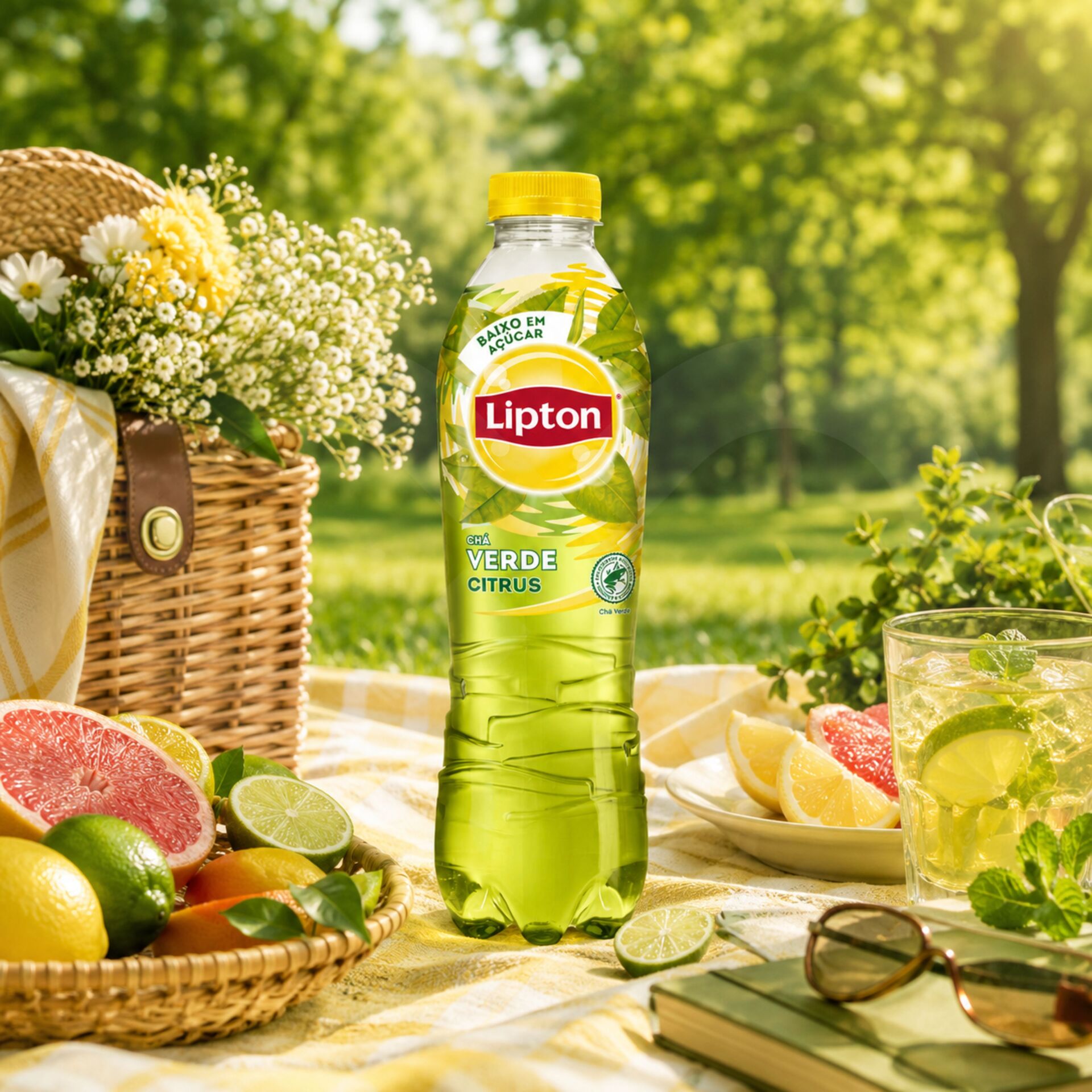 LIPTON® Chá Verde Citrus 1L