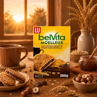 BELVITA® Galletas de Cereales Chocolate con Avellana 5 uds