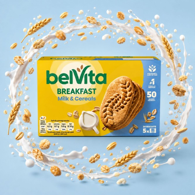 BELVITAŽ Breakfast Milk & Cereals 5x4 pcs.
