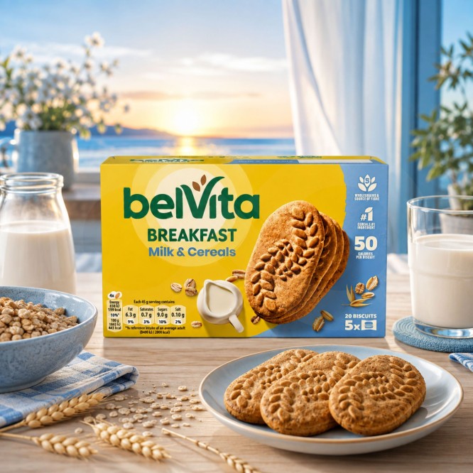 BELVITAŽ Breakfast Milk & Cereals 5x4 pcs.
