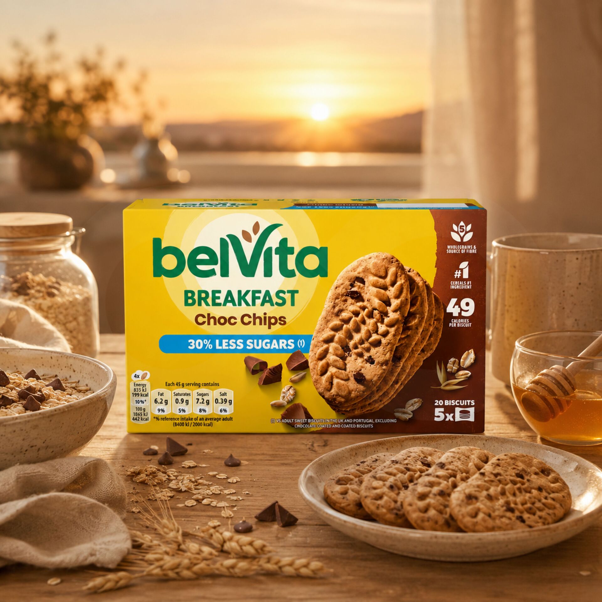BELVITA® Breakfast Choc Chips 5x4 uni.