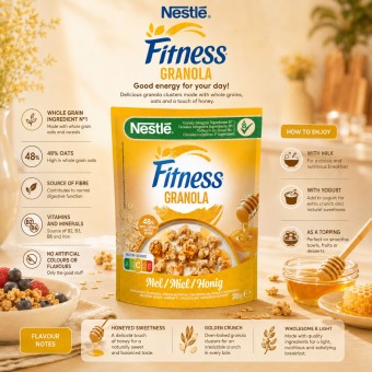 NESTLÉ® Fitness Granola Miel 300gr