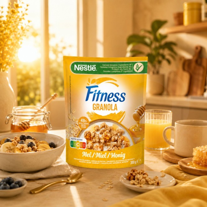 NESTLÉ® Fitness Granola Miel 300gr
