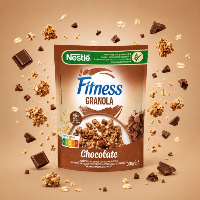 NESTLÉ® Fitness Granola Chocolate 300gr