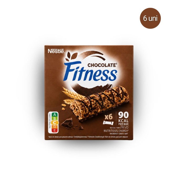NESTLÉ® Fitness Barras de Cereais Chocolate 6x23,5gr