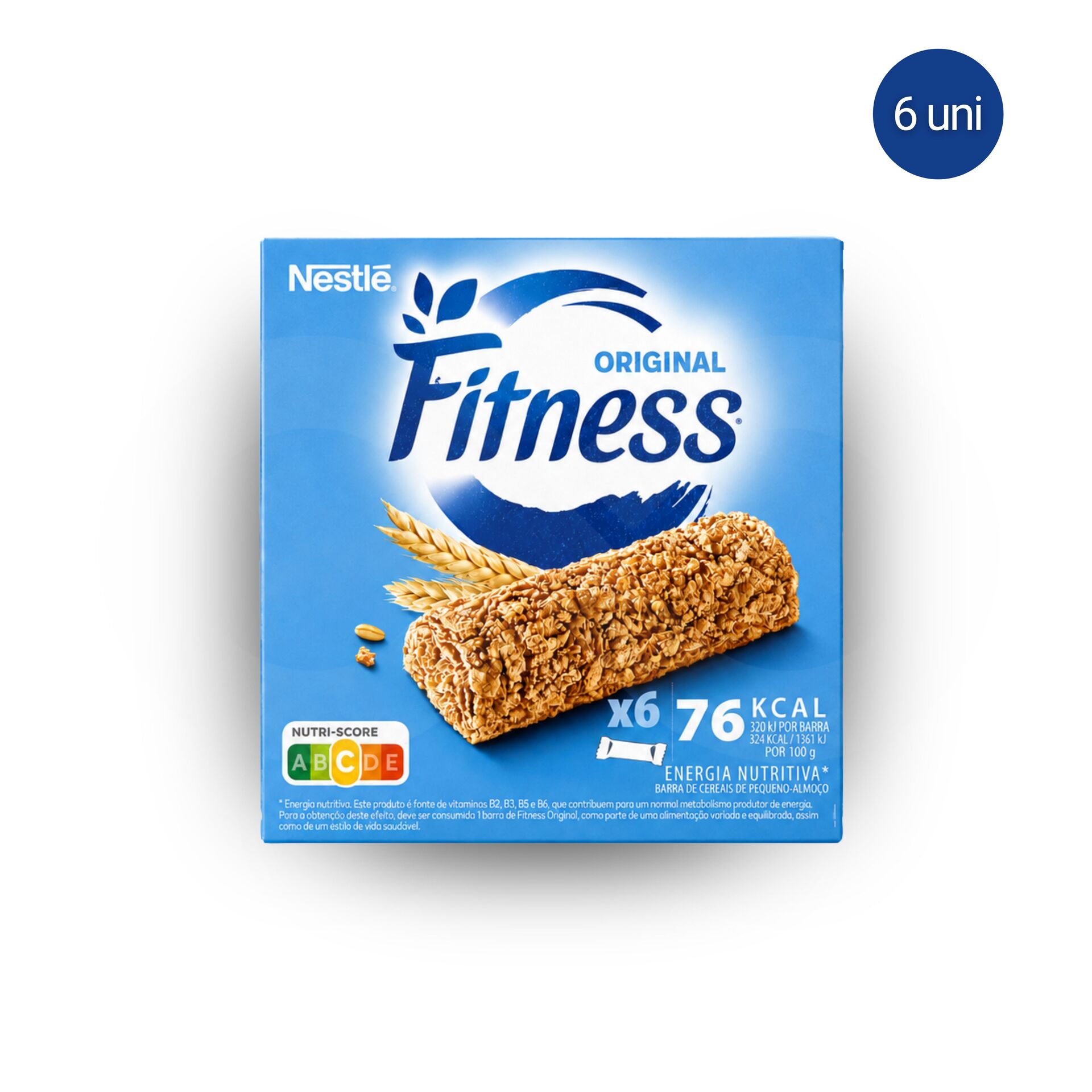 NESTLÉ® Fitness Barritas de Cereales Original 6x23,5gr
