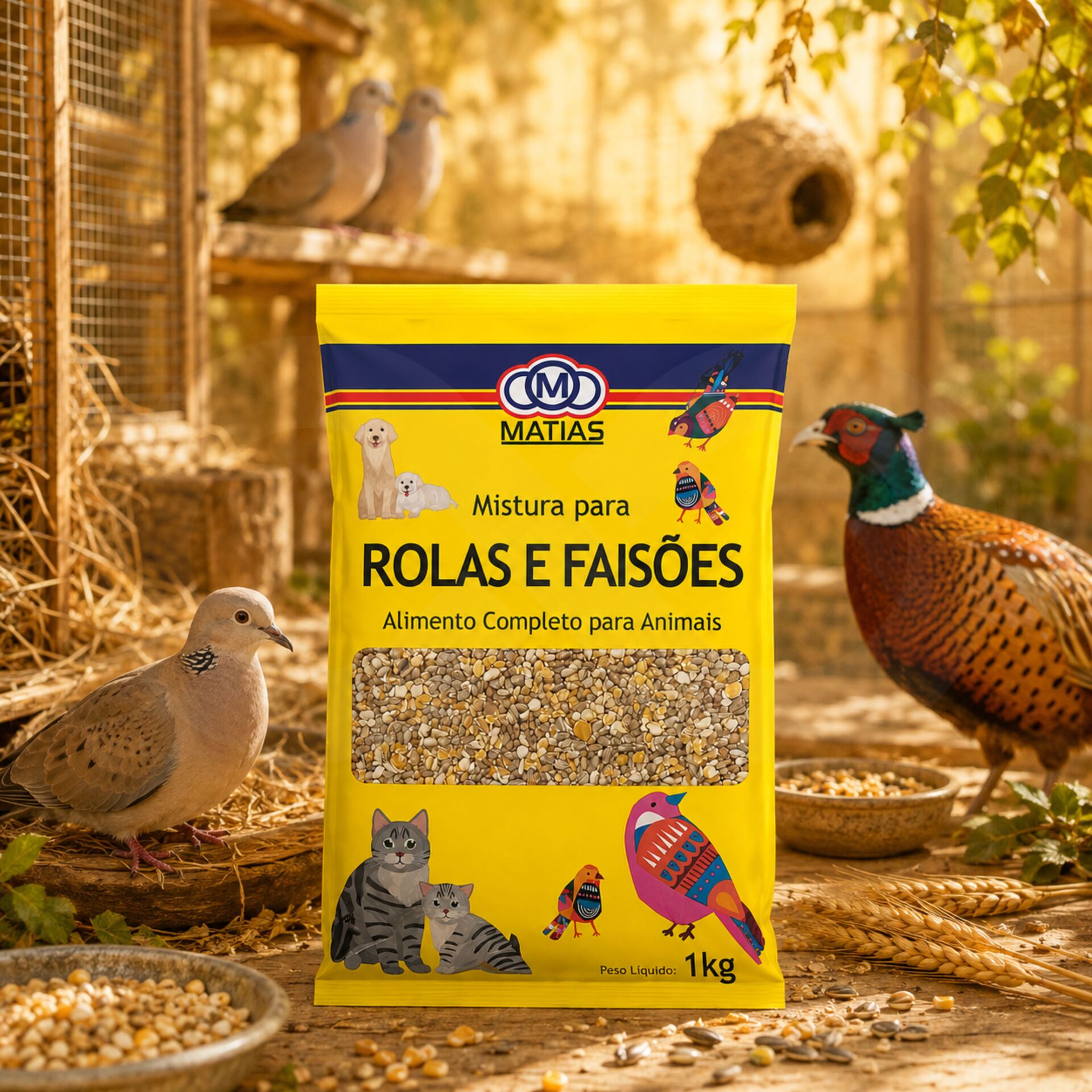 MATIAS® Futter für Küken, Turteltauben und Fasane 1kg