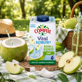 COMPAL� Vital �gua de Coco Ma�� 500ml