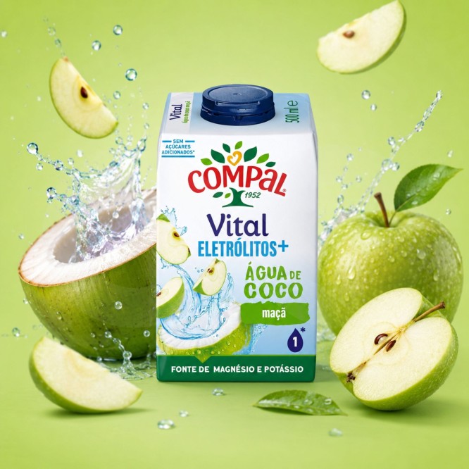 COMPAL� Vital �gua de Coco Ma�� 500ml