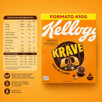 KELLOGGS® Krave Ontbijtgranen 410gr