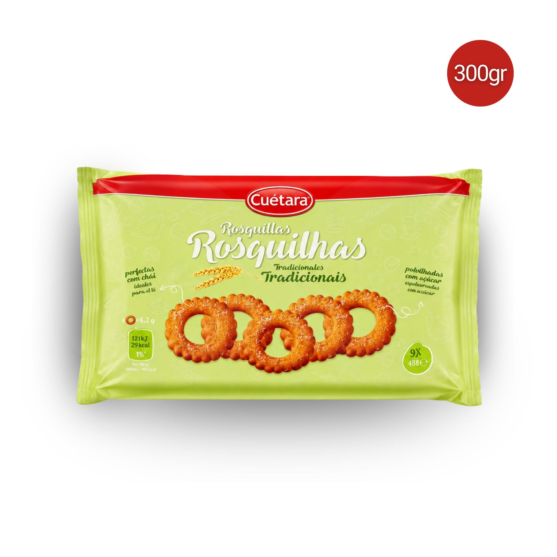 CUÉTARA® Biscotti Rosquilhas Tradizionali 300gr