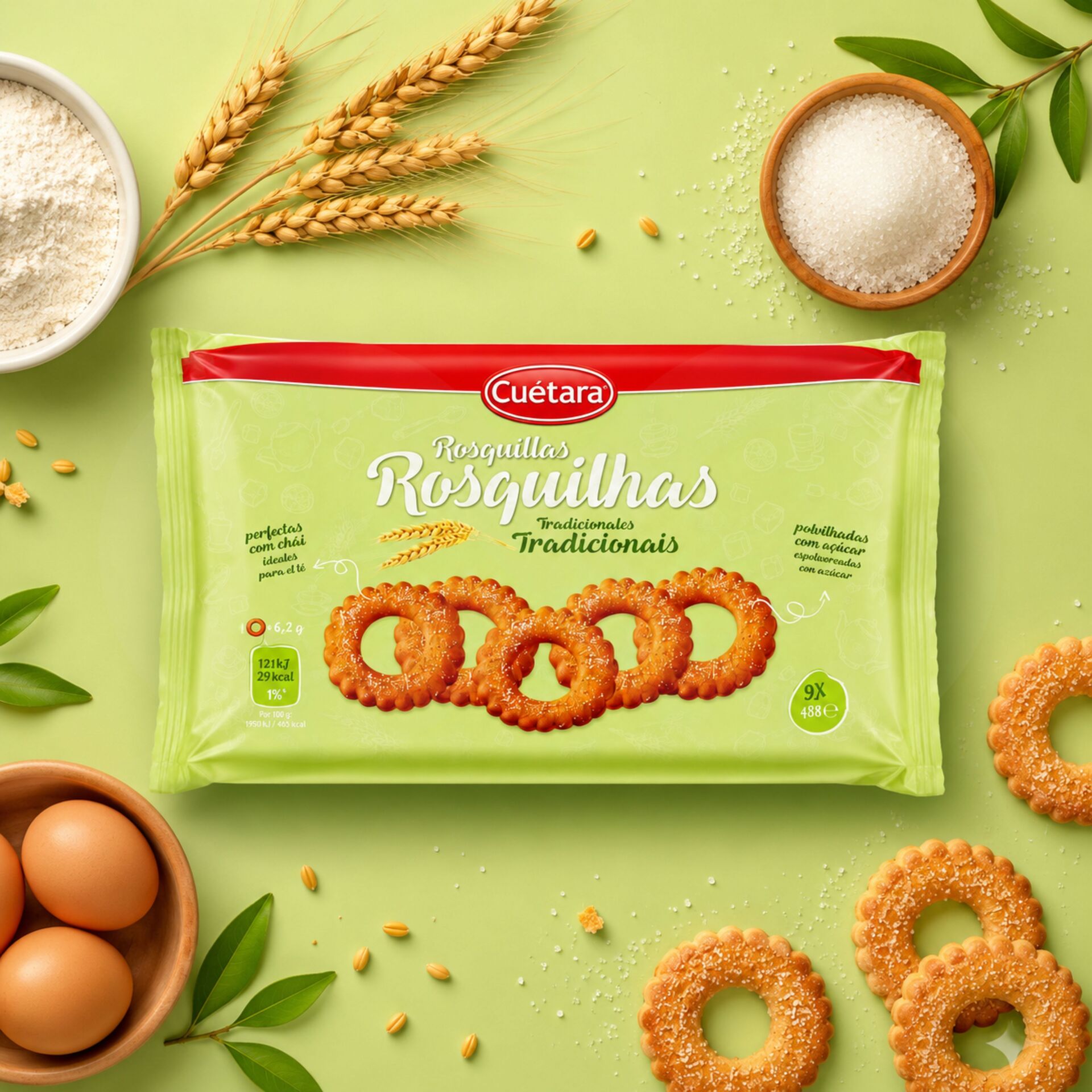 CUÉTARA® Biscotti Rosquilhas Tradizionali 300gr