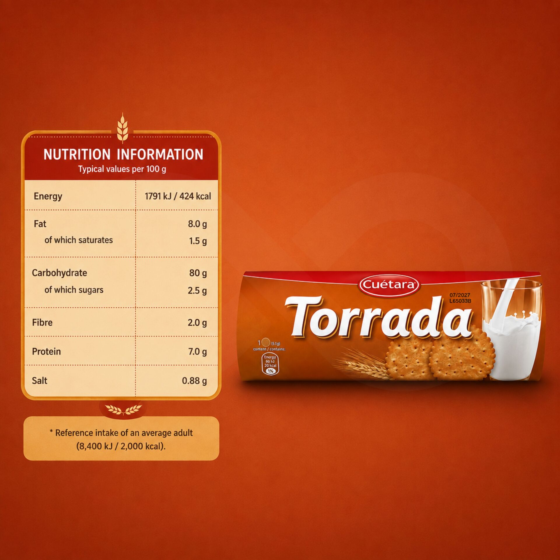 CUÉTARA® Torrada Kekse 200gr