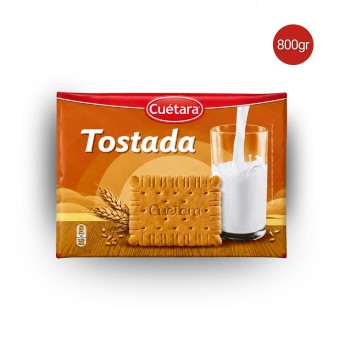 CU�TARA� Bolacha Tostada 800gr