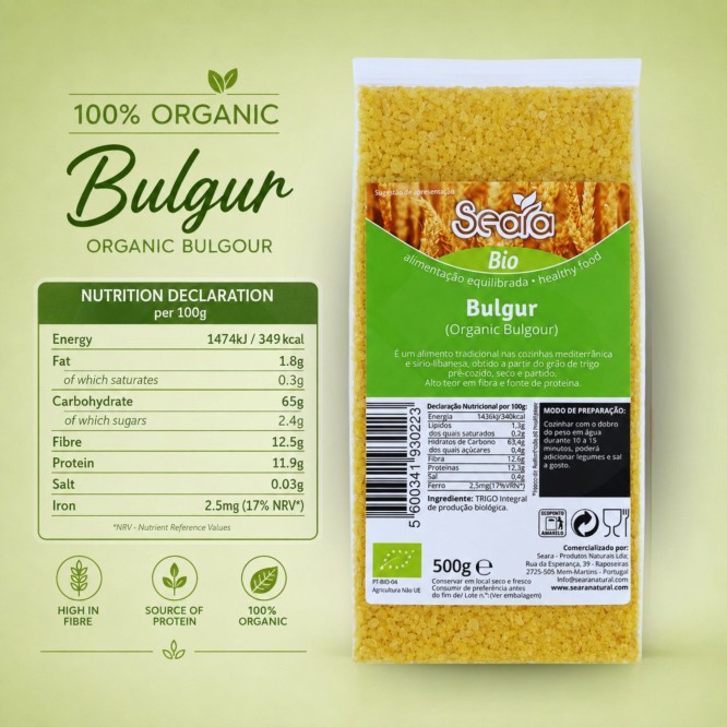 SEARAŽ Bio Bulgur 500gr