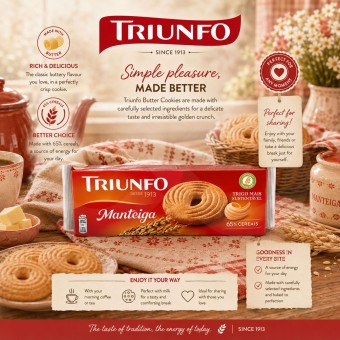 TRIUNFO® Biscuits au Beurre 168gr
