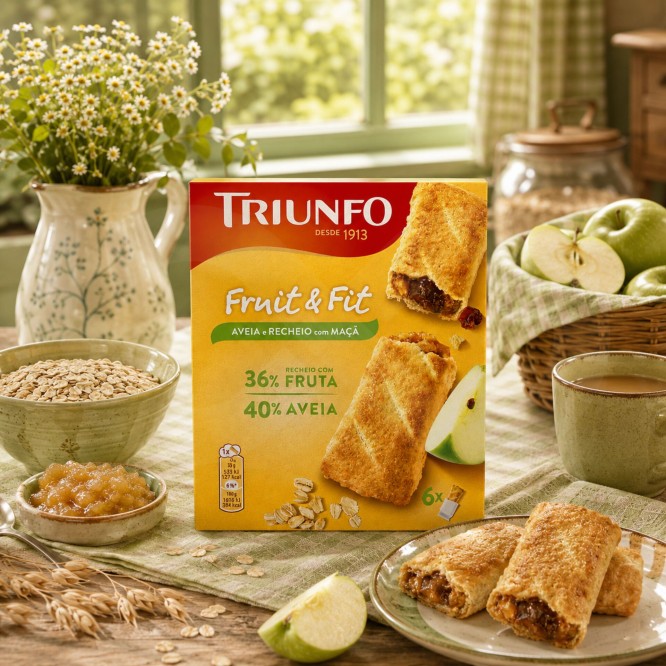 TRIUNFO® Biscuits à l’Avoine à la Pomme 6x33g