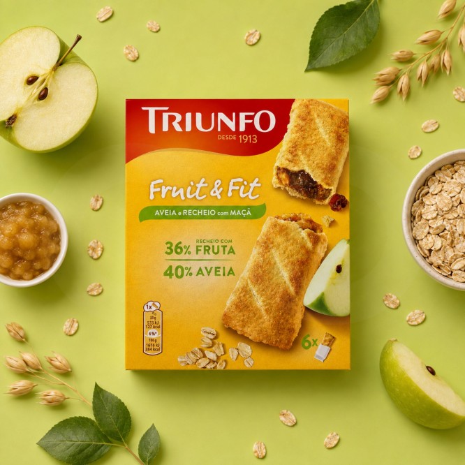 TRIUNFO® Biscuits à l’Avoine à la Pomme 6x33g